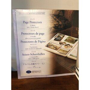 New Creative Memories 12x12 Page Protectors 15 sheets +1 Bonus sheet 2004